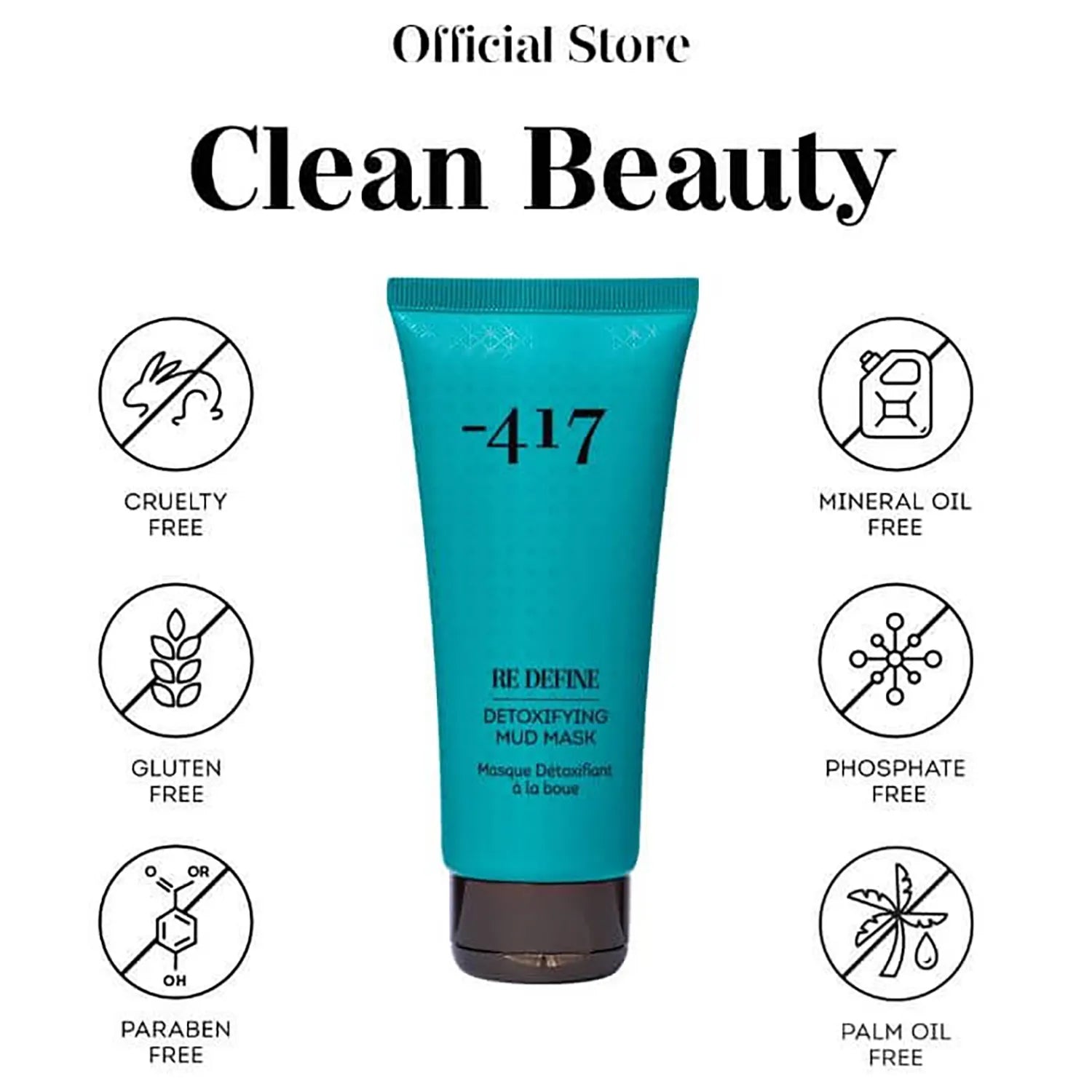 Detoxifying Mud Mask - -417 - Israel Menu