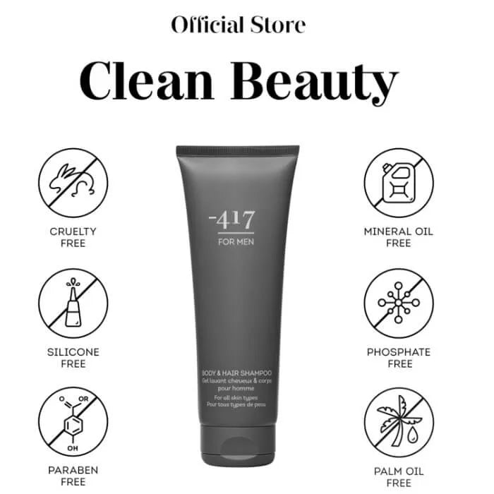Body & Hair Shampoo For Men - -417 - Israel Menu
