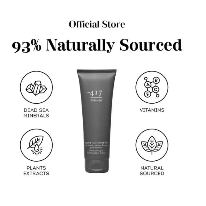 Body & Hair Shampoo For Men - -417 - Israel Menu