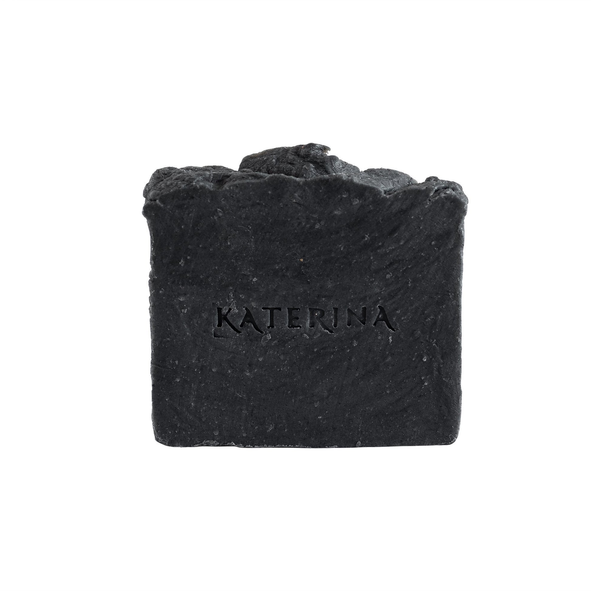 Organic Charcoal And Hemp Cleansing Soap Bar - Katerina - Natural BeautyQ